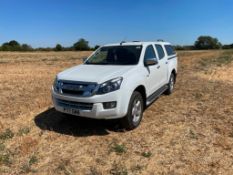 2013 Isuzu D-Max Yukon 4wd double cab pick-up, white, manual, 2.5 TDi, air con, EKO canopy and load