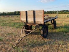 4 wheel trailer with dolly 12ft x 6ft