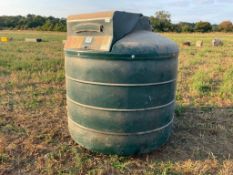 Tuffa tank 1400l bunded diesel tank with pump and nozzle