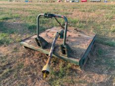 Major 6ft pasture topper, linkage mounted. Serial No: 2657