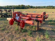Spaldings 90/150 3 leg subsoiler with 4 auto reset cultivator legs and rear tooth packer. Serial No: