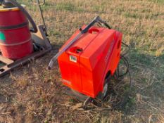Warwick 5-60 pressure washer, single phase. Spares or repairs