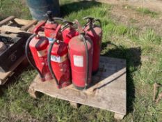 Quantity fire extinguishers