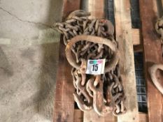 2.8m twin lifting chains