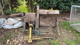 Circular saw and log splitter on 3 point linkage