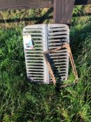 Massey Ferguson battery cover and front grill