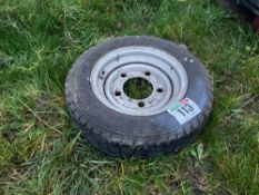 1No 155/70R12C wheel and tyre