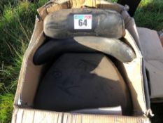 Sable tractor seat suited to Massey Ferguson 1080