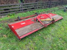 Votex 12ft topper, PTO driven, linkage mounted c/w end tow kit. Serial No: V2K-04-019