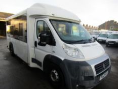 60 reg FIAT DUCATO TWIN AXLE MINIBUS (DIRECT COUNCIL) 1ST REG 02/11, TEST 02/22, 149365M, V5 HERE, 1