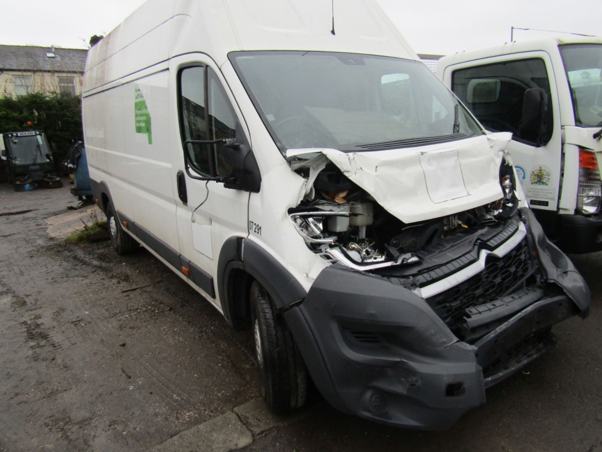 67 reg CITROEN RELAY 35 HEAVY L4H3 BLUE HDI (NON RUNNER - NOT RECORDED ON HPI) (DIRECT COUNCIL)