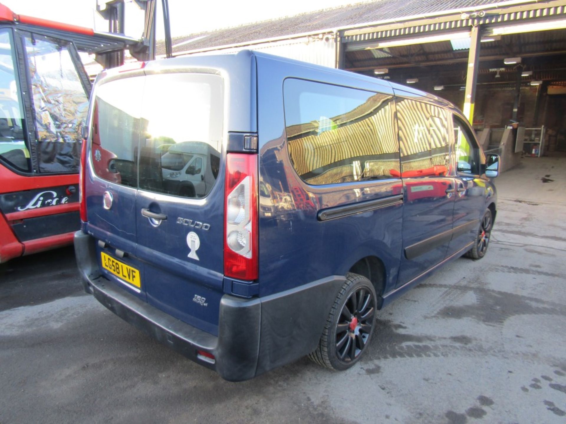 58 reg FIAT SCUDO COMBI 120 M-JET 8S MINIBUS, 1ST REG 09/08, TEST 11/22, 234685KM, V5 HERE, 1 - Image 4 of 8