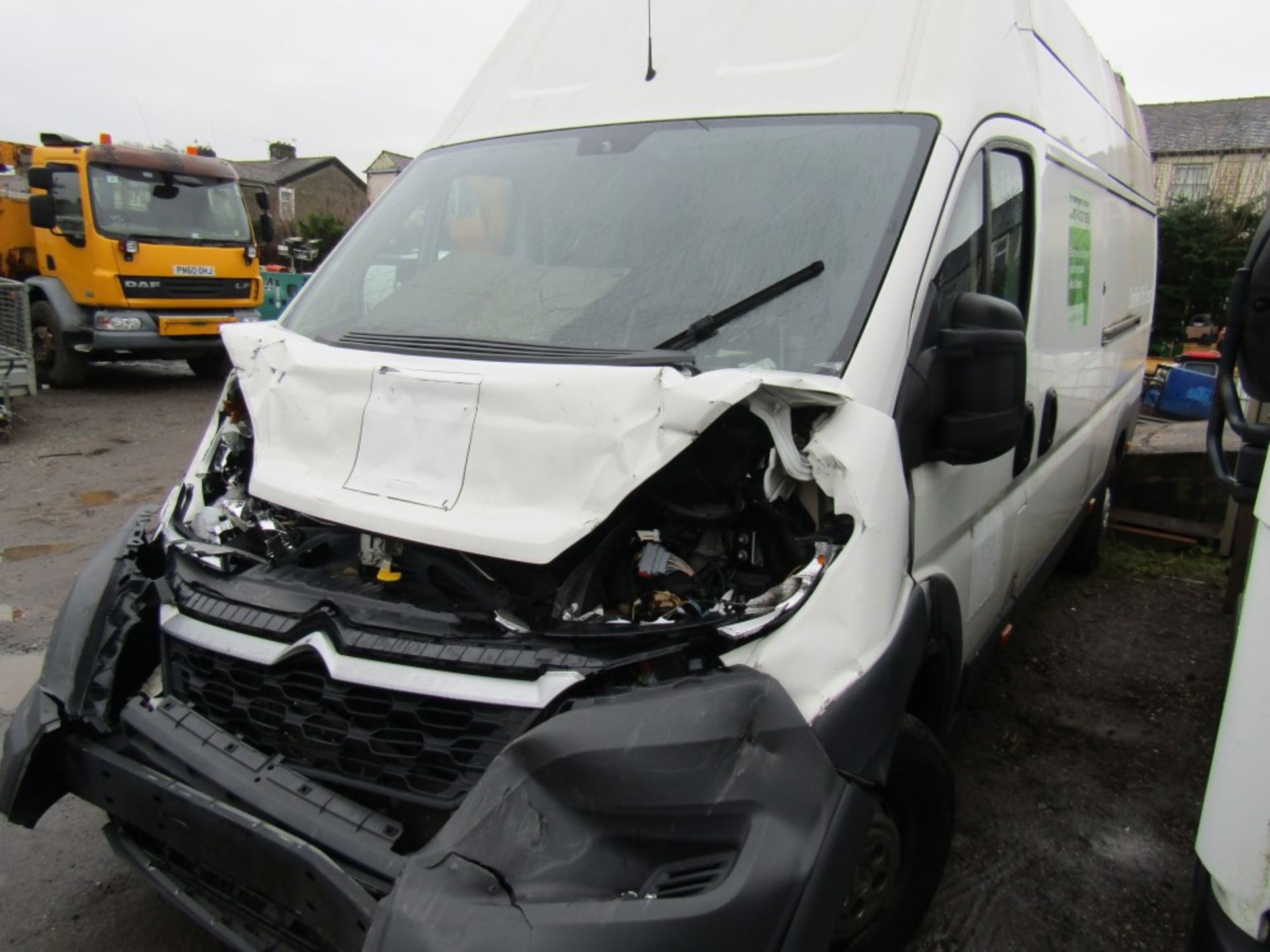 67 reg CITROEN RELAY 35 HEAVY L4H3 BLUE HDI (NON RUNNER - NOT RECORDED ON HPI) (DIRECT COUNCIL) - Image 2 of 7