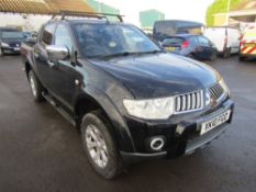 10 reg MITSUBISHI L200 WARRIOR DCB DI-D 4 X 4, 1ST REG 04/10, 89112M, V5 HERE, 4 FORMER KEEPERS [