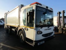 12 reg DENNIS N2630VRC5 REFUSE WAGON (DIRECT COUNCIL) 1ST REG 08/12, 87181KM, V5 HERE, 1 OWNER