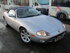 04 reg JAGUAR XK8 CONVERTIBLE AUTO, 1ST REG 06/04, TEST 07/22, 118943M, V5 HERE, 2 FORMER KEEPERS [