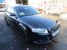 57 reg AUDI A4 S LINE FSI QUATTRO, 1ST REG 01/08, TEST 07/22, 115523M, V5 HERE, 2 FORMER KEEPERS [NO