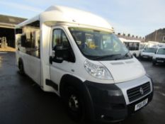 61 reg FIAT DUCATO TWIN AXLE MINIBUS (DIRECT COUNCIL) 1ST REG 09/11, TEST 09/22, 132016M, V5 HERE, 1