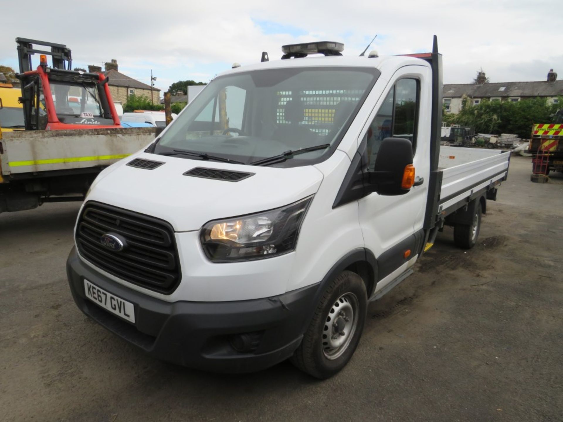 67 reg FORD TRANSIT 350 DROPSIDE, 1ST REG 11/17, 125959M, V5 HERE, 1 OWNER FROM NEW [NO VAT] - Bild 2 aus 6