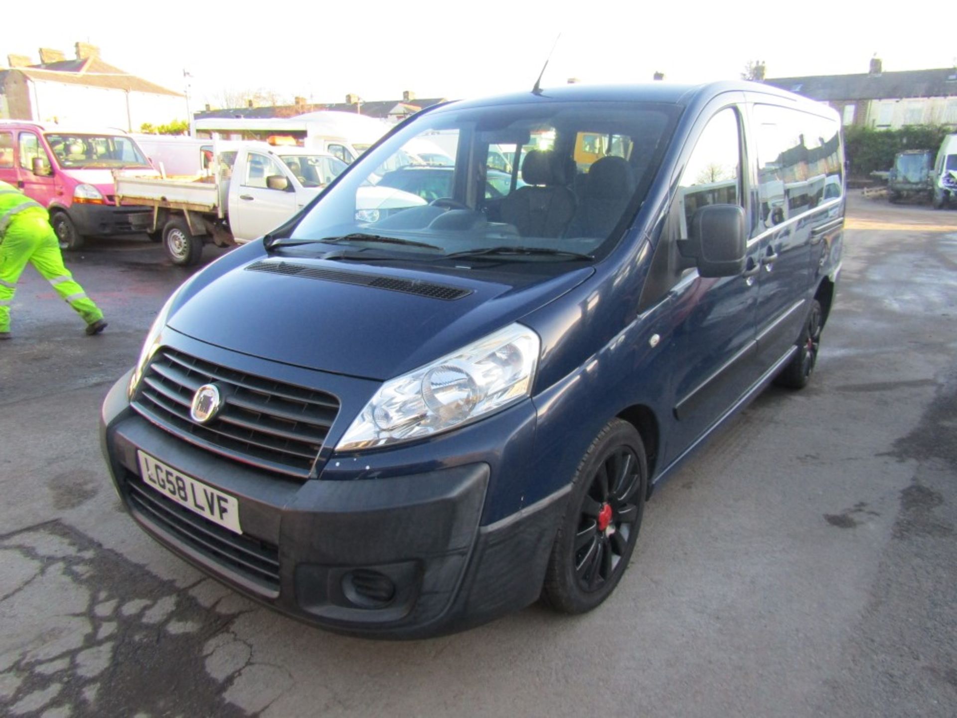 58 reg FIAT SCUDO COMBI 120 M-JET 8S MINIBUS, 1ST REG 09/08, TEST 11/22, 234685KM, V5 HERE, 1 - Image 2 of 8