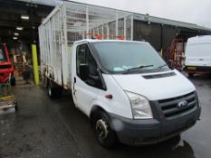 11 reg FORD TRANSIT 140 T460 CAGED TIPPER, 1ST REG 03/11, TEST 08/22, 258158KM