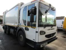 12 reg DENNIS N2630VRC5 REFUSE WAGON (DIRECT COUNCIL) 1ST REG 08/12, TEST 03/22, 63740M, V5 HERE,