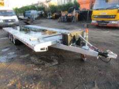 2021 BATESON B32 TRI AXLE TILT BED TRAILER, ONLY USED ONCE [NO VAT] 40 WEEKS LEAD TIME
