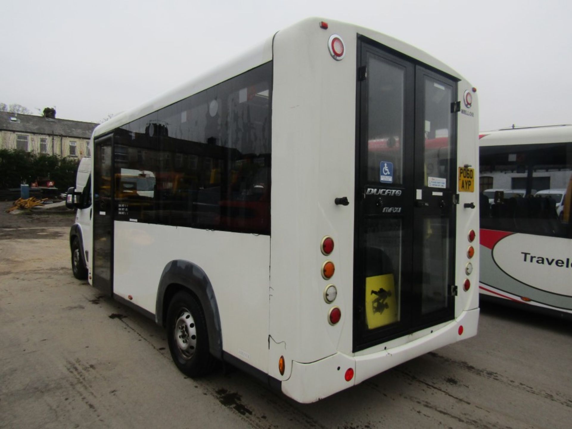 60 reg FIAT DUCATO TWIN AXLE MINIBUS (DIRECT COUNCIL) 1ST REG 02/11, TEST 02/22, 146981M, V5 HERE, 1 - Image 3 of 7