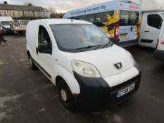 58 reg PEUGEOT BIPPER S HDI VAN (DIRECT COUNCIL) 1ST REG 10/08, TEST 07/22, 104805M WARRANTED, V5