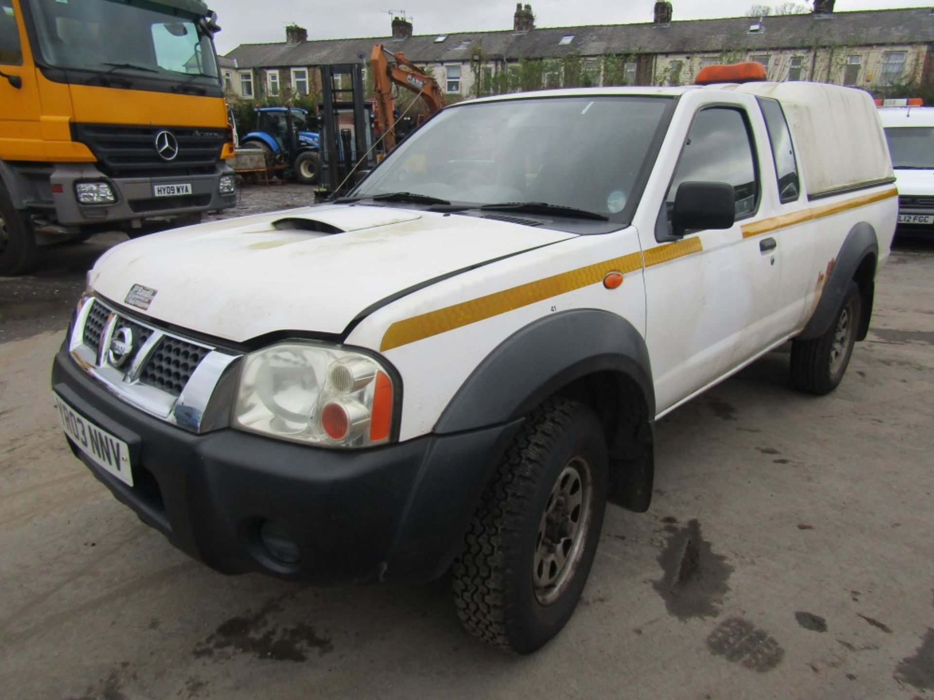 03 reg NISSAN D22 2.5 DI 4 X 4 PICKUP (NON RUNNER) (DIRECT COUNCIL) 1ST REG 03/03, TEST 01/22, - Image 2 of 7