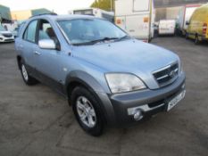 06 reg KIA SORENTO, 1ST REG 06/2008, TEST 02/22, 121754M, V5 HERE, 3 FORMER KEEPERS [NO VAT]