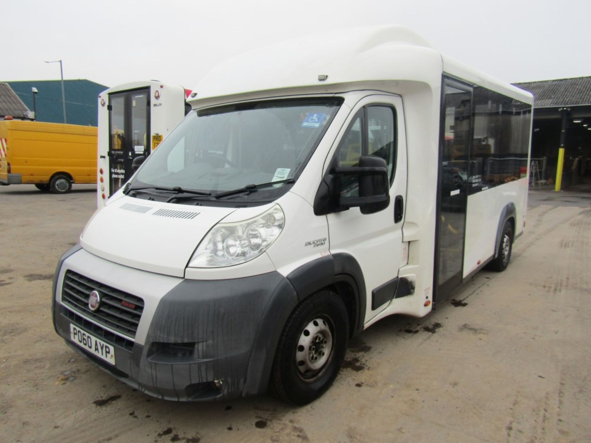 60 reg FIAT DUCATO TWIN AXLE MINIBUS (DIRECT COUNCIL) 1ST REG 02/11, TEST 02/22, 146981M, V5 HERE, 1 - Image 2 of 7