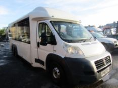 10 reg FIAT DUCATO TRI-AXLE MINIBUS (DIRECT COUNCIL) 1ST REG 04/10, TEST 04/22, 105877M, V5 HERE,