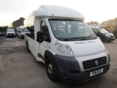 11 reg FIAT DUCATO TRI-AXLE MINIBUS (DIRECT COUNCIL) 1ST REG 08/11, TEST 08/22, 104782M, V5 HERE,