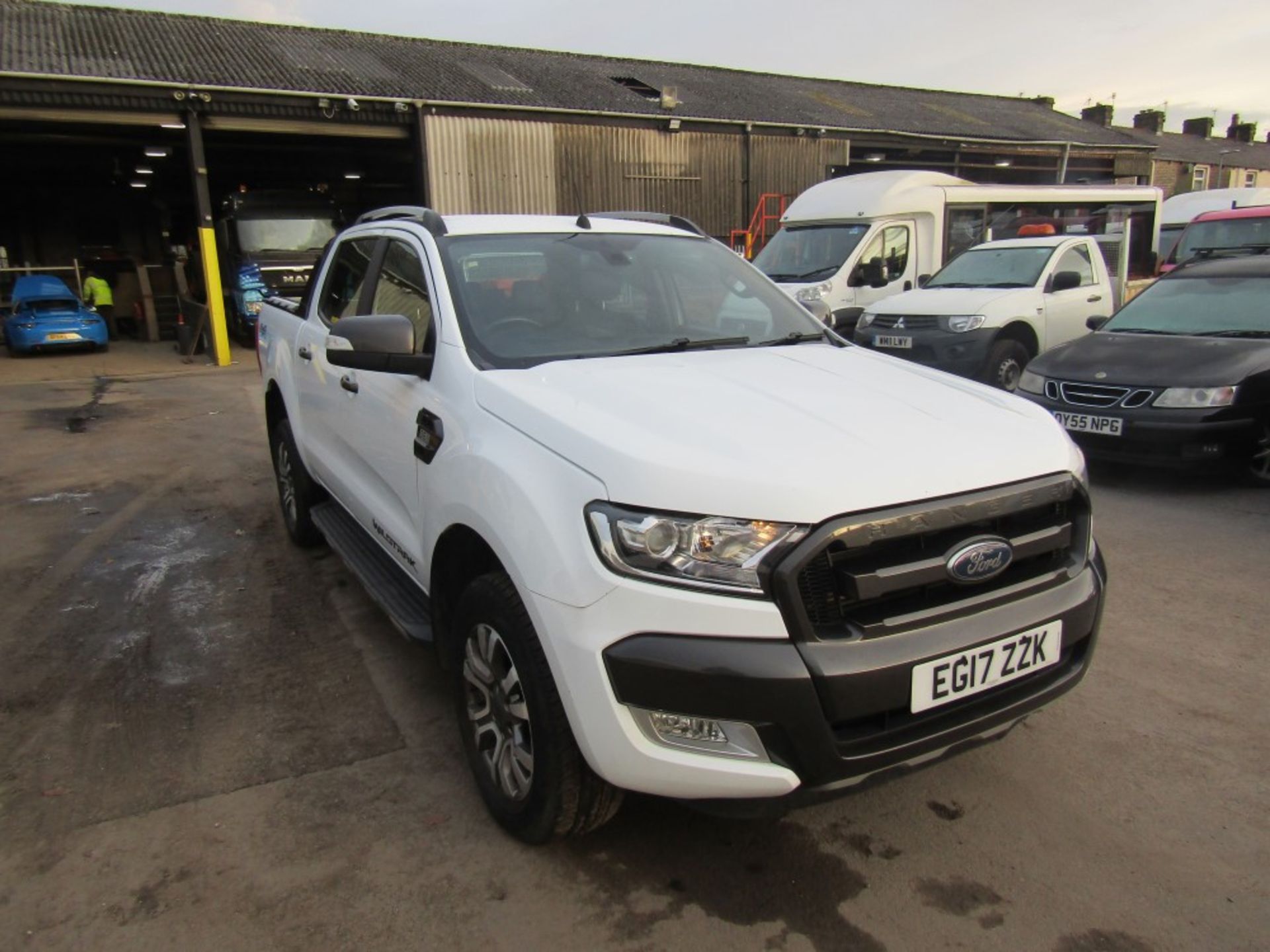 17 reg FORD RANGER WILDTRAK 4 X 4 TDCI PICKUP (SLIGHTLY NOISY ENGINE) 1ST REG 08/17, TEST 08/22,