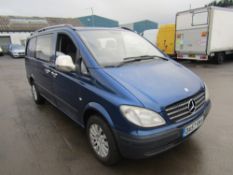 57 reg MERCEDES VITO 111 CDI DUAL LINER DOG VAN, 1ST REG 12/07, 227621M, V5 HERE, 1 FORMER KEEPER [