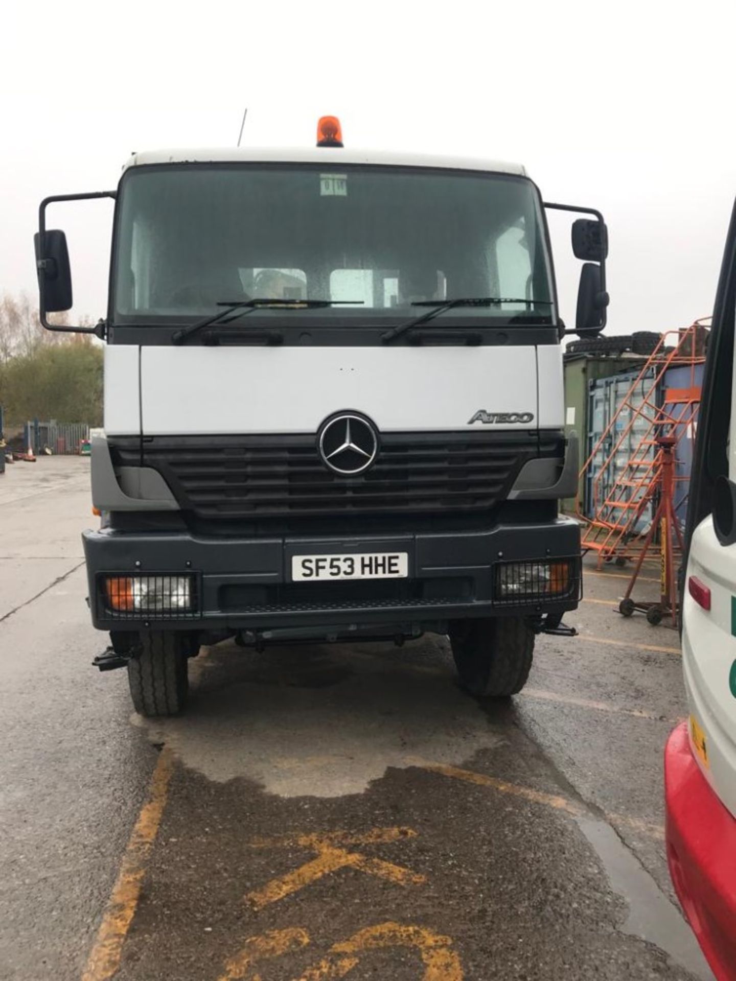 53 reg MERCEDES ATEGO 1823AK 4 X 4 POLE WAGON C/W WIRELESS REMOTE CONTROL (LOCATION MIDDLEWICH - Image 2 of 7