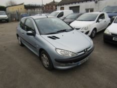 04 reg PEUGEOT 207 PETROL, 1ST REG 03/04, TEST 12/22, 97603M, NO V5 [NO VAT]