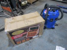 NILFISK VACUUM, MACHINIST TOOL CHEST [+ VAT]