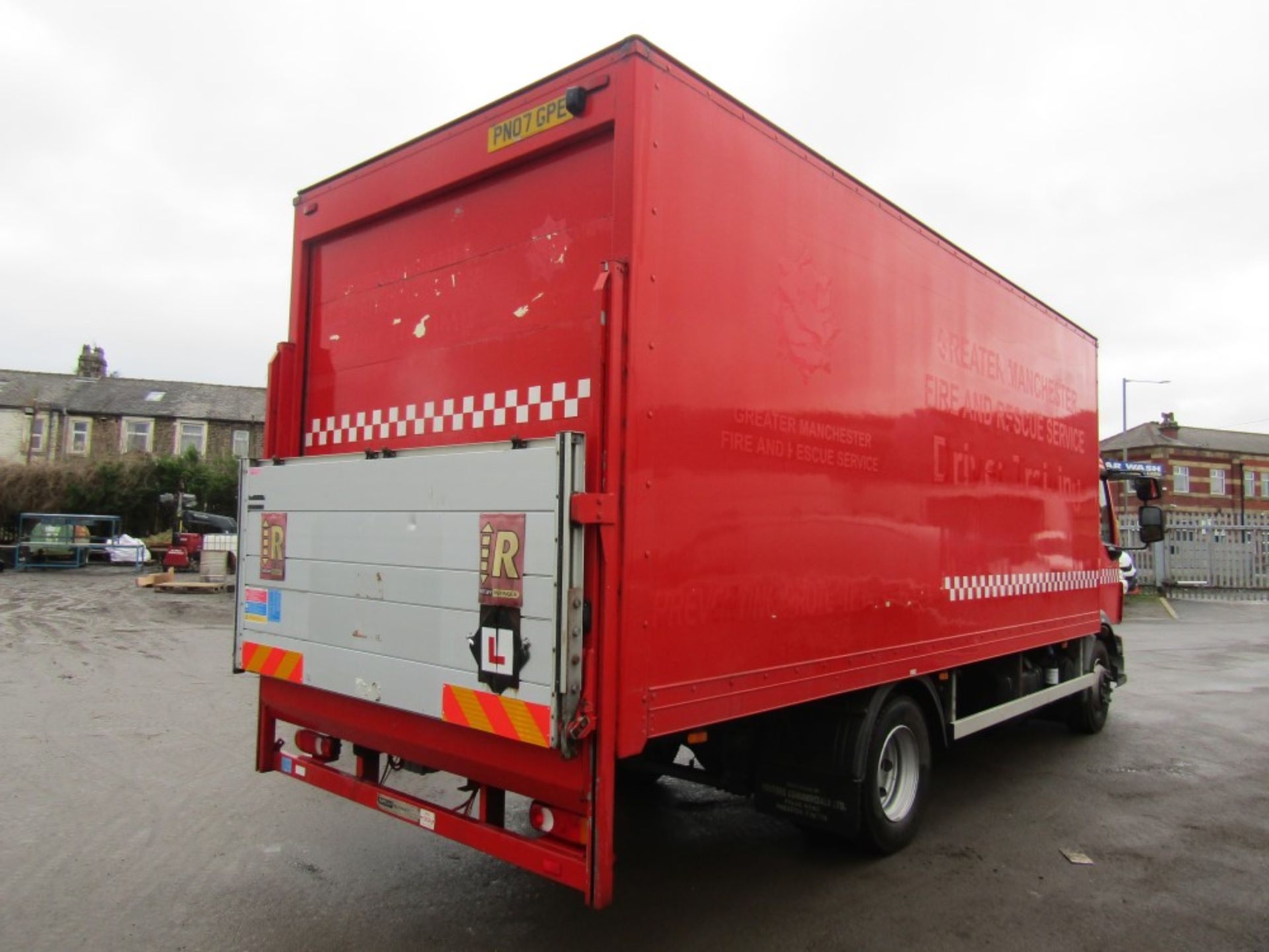 07 reg VOLVO FL-240 BOX VAN C/W TAIL LIFT (DIRECT GTR M/C FIRE) 1ST REG 06/07, TEST 09/22, 131184KM, - Image 4 of 7