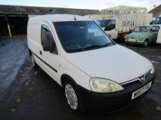 07 reg VAUXHALL COMBO 2000 CDTI, 1ST REG 05/07, 61086M WARRANTED, V5 HERE, 6 FORMER KEEPERS [NO