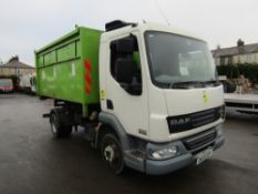 13 reg DAF FA LF45 C/W LINK-TIP HOOK LIFT SYSTEM (DIRECT COUNCIL) 1ST REG 03/13, TEST 03/22,