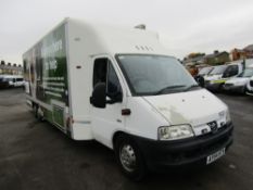 54 reg PEUGEOT BOXER 350 LX MWB HDI MOBILE OFFICE (DIRECT UNITED UTILITIES WATER) 1ST REG 02/05,