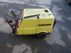 KARCHER SINGLE PHASE PRESSURE WASHER (SPARES OR REPAIRS) [NO VAT]