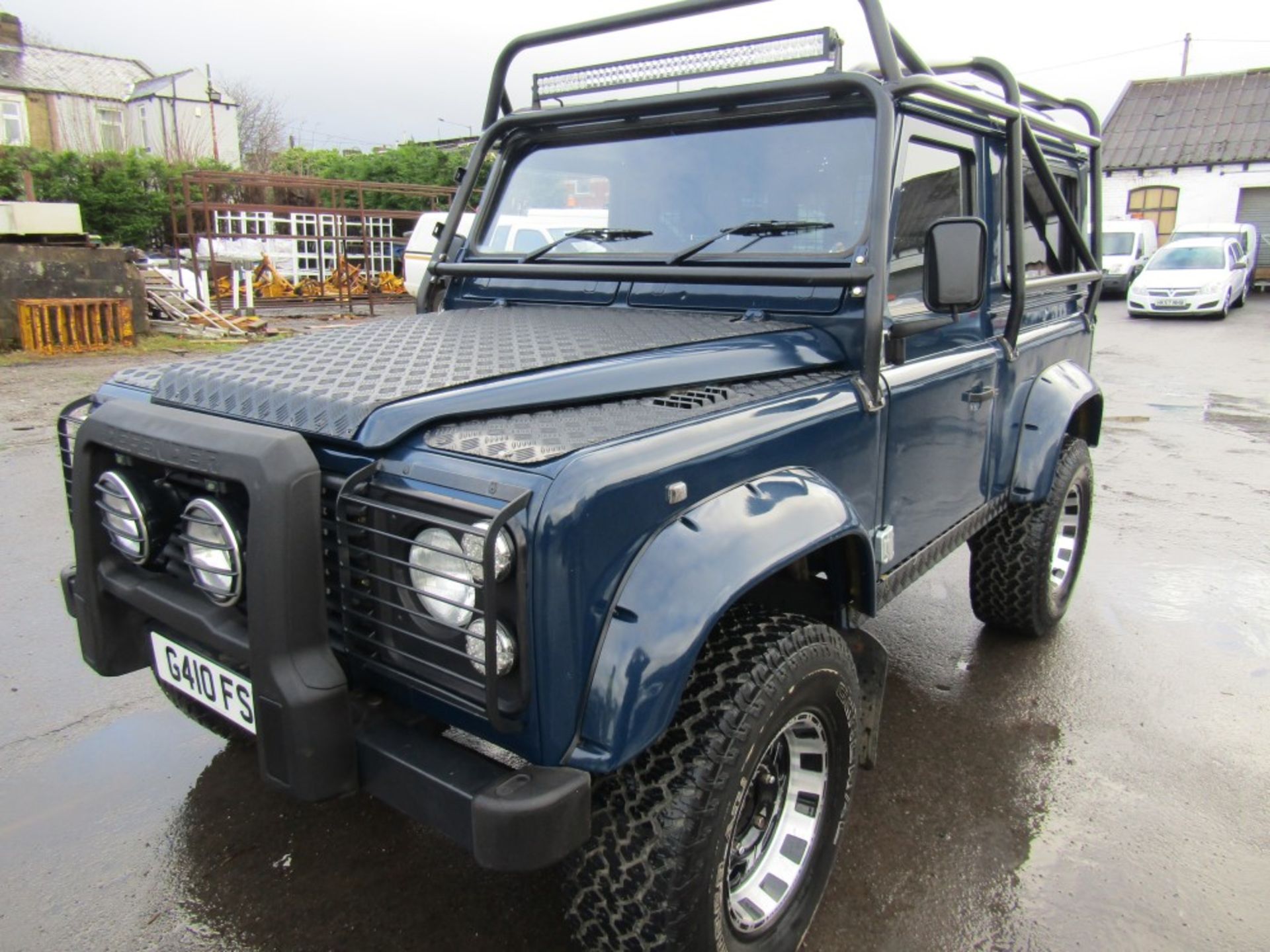 G reg LAND ROVER 90 4C SW DT DIESEL 4 X 4, NEW GALV CHASSIS, 300 TDI ENGINE, 200 GEARBOX, NEW DOORS, - Image 2 of 9