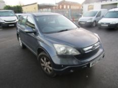07 reg HONDA CRV-V SE I-CTDI, 1ST REG 05/07, TEST 10/22, 154403M, V5 HERE, 4 FORMER KEEPERS [NO