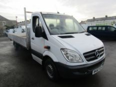 60 reg MERCEDES SPRINTER 313 CDI XLWB BLUE EFFICIENTY DROPSIDE, 1ST REG 10/10, TEST 09/22, 187767M