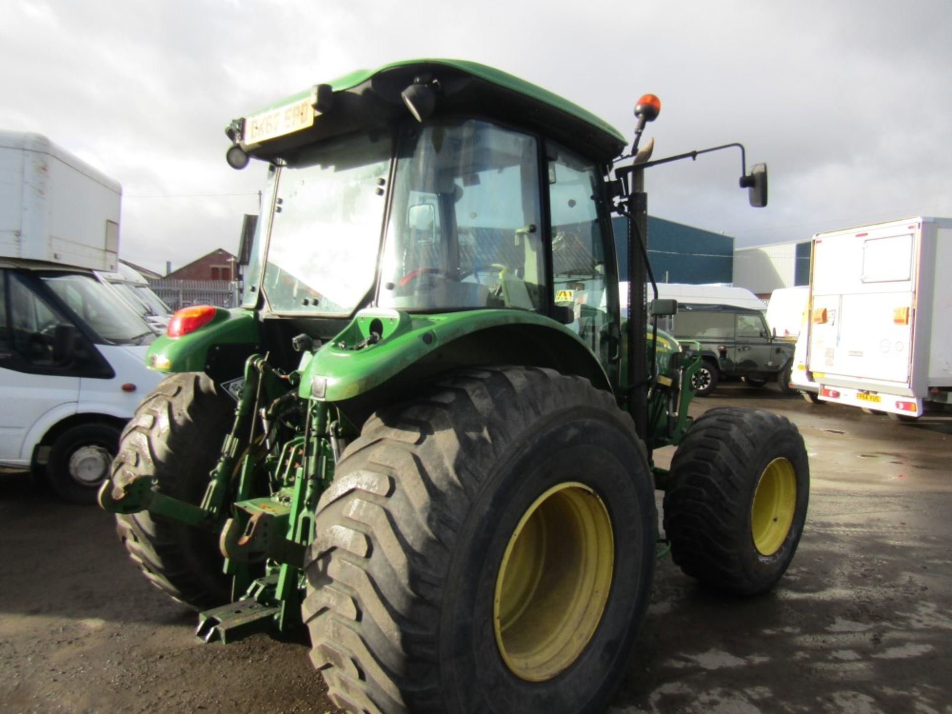 62 reg JOHN DEERE 5090R TRACTOR (DIRECT COUNCIL) 1ST REG 09/12, 6011 HOURS [+ VAT] - Image 3 of 8