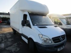 61 reg MERCEDES SPRINTER 313 CDI LUTON, 1ST REG 01/12, 237881M WARRANTED, V5 HERE, 2 FORMER