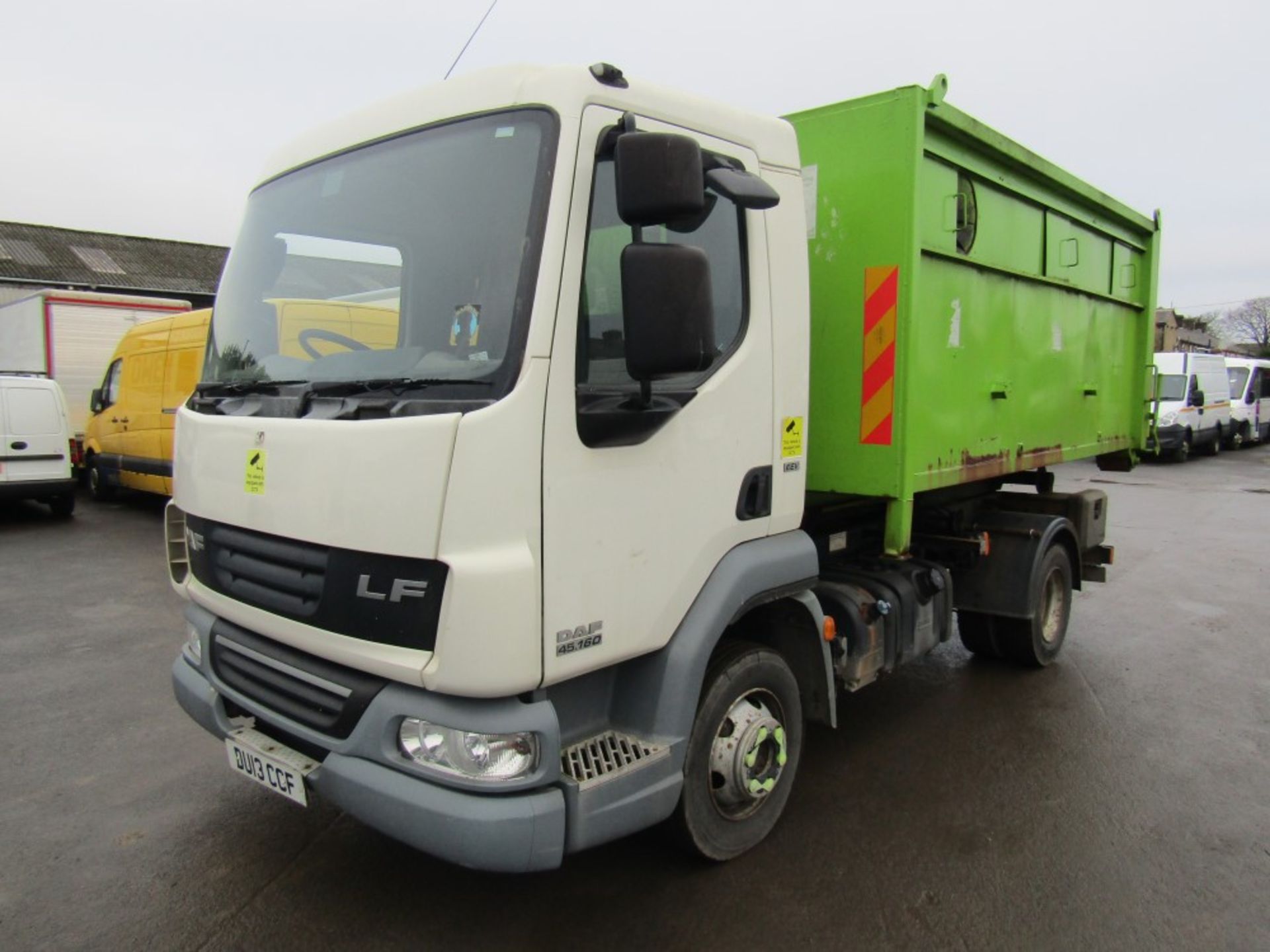 13 reg DAF FA LF45 C/W LINK-TIP HOOK LIFT SYSTEM (DIRECT COUNCIL) 1ST REG 03/13, TEST 03/22, - Image 2 of 8